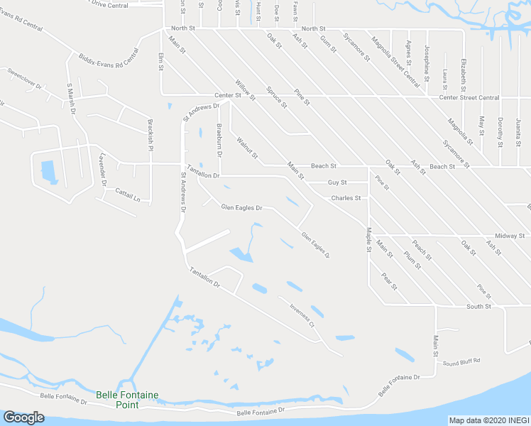 map of restaurants, bars, coffee shops, grocery stores, and more near 211 Glen Eagles Drive in Ocean Springs