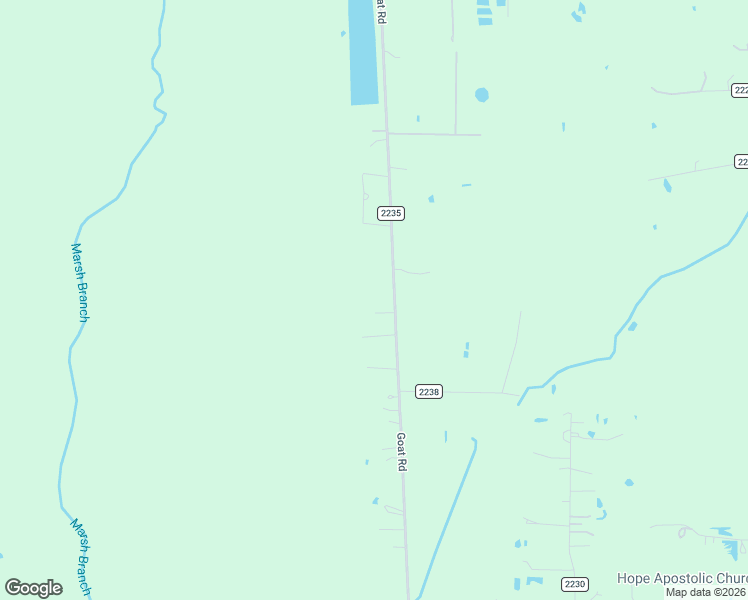 map of restaurants, bars, coffee shops, grocery stores, and more near 2143 County Road 2235 in Cleveland