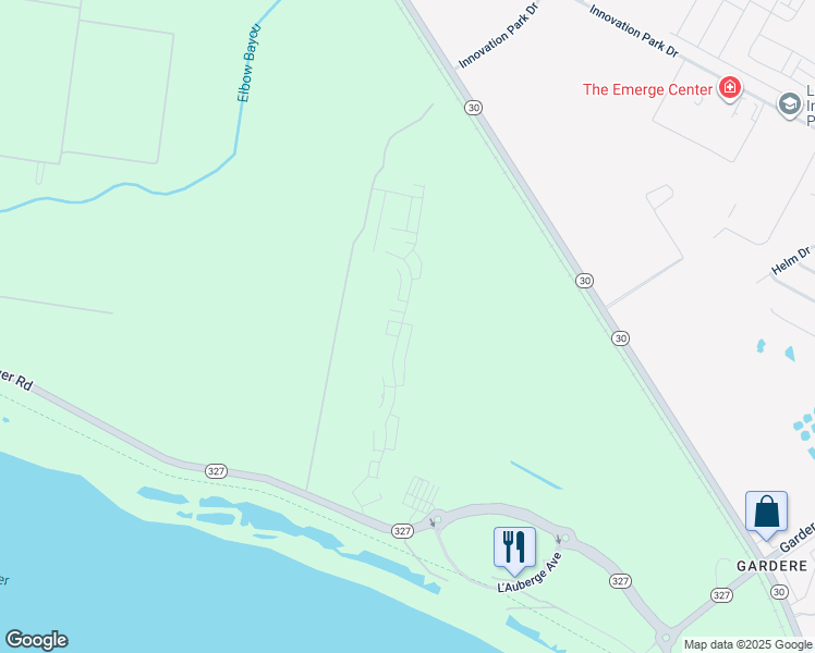 map of restaurants, bars, coffee shops, grocery stores, and more near 2954 Pointe-Marie Drive in Baton Rouge