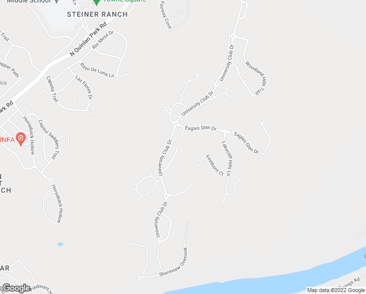 map of restaurants, bars, coffee shops, grocery stores, and more near 11921 Granite Bay Place in Austin