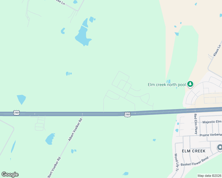 map of restaurants, bars, coffee shops, grocery stores, and more near 16730 Albert Voelker Road in Elgin