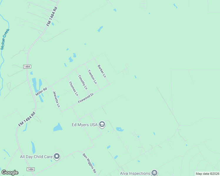 map of restaurants, bars, coffee shops, grocery stores, and more near 4875 Barber Lane in Conroe