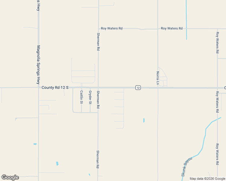 map of restaurants, bars, coffee shops, grocery stores, and more near 15500-15710 County Road 12 in Foley