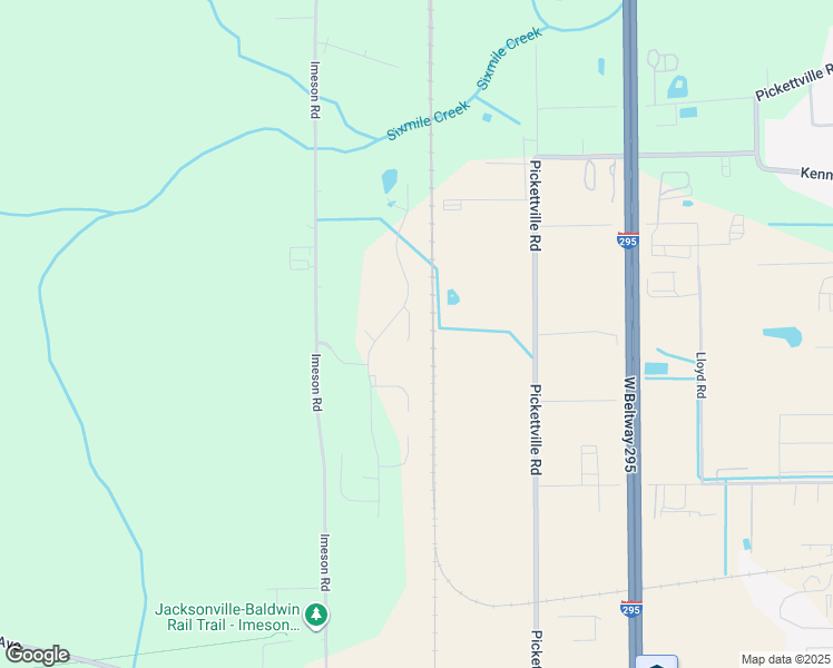 map of restaurants, bars, coffee shops, grocery stores, and more near 2243 Reynolds Orchard Court in Jacksonville
