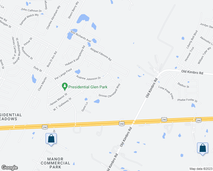 map of restaurants, bars, coffee shops, grocery stores, and more near 13413 William Mckinley Way in Manor