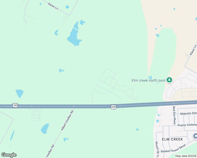 map of restaurants, bars, coffee shops, grocery stores, and more near 16730 Albert Voelker Road in Elgin