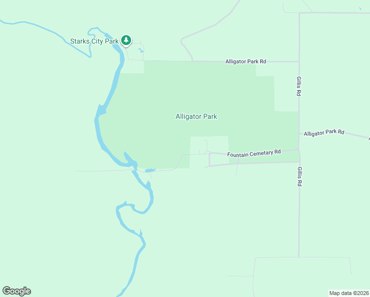 map of restaurants, bars, coffee shops, grocery stores, and more near 5220 Fountain Cemetary Rd in Starks