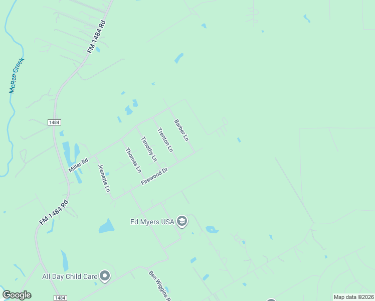 map of restaurants, bars, coffee shops, grocery stores, and more near 4875 Barber Lane in Conroe