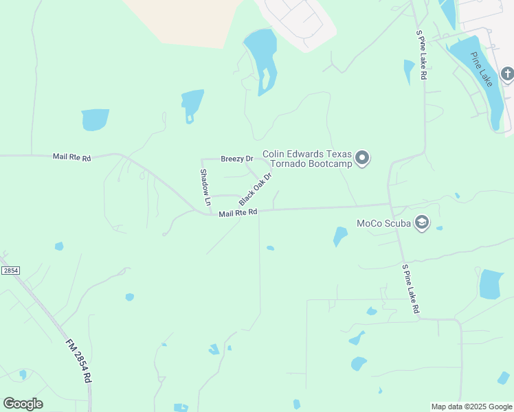 map of restaurants, bars, coffee shops, grocery stores, and more near 18160 Mail Route Road in Montgomery