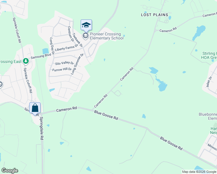 map of restaurants, bars, coffee shops, grocery stores, and more near 11114 Cameron Road in Austin