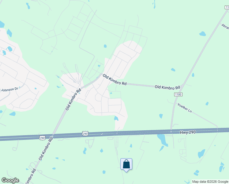 map of restaurants, bars, coffee shops, grocery stores, and more near 13201 Old Kimbro Road in Manor