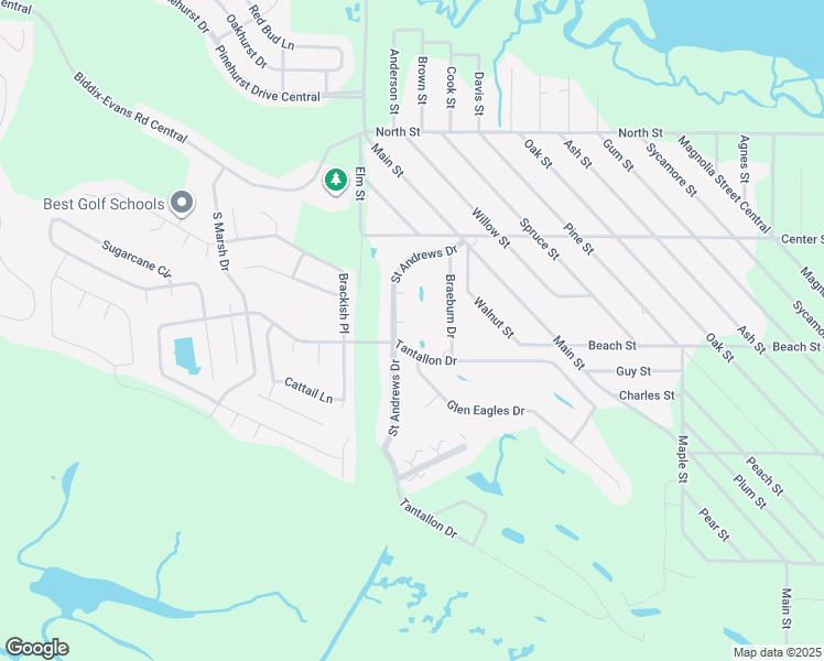 map of restaurants, bars, coffee shops, grocery stores, and more near 102 Tantallon Drive in Ocean Springs