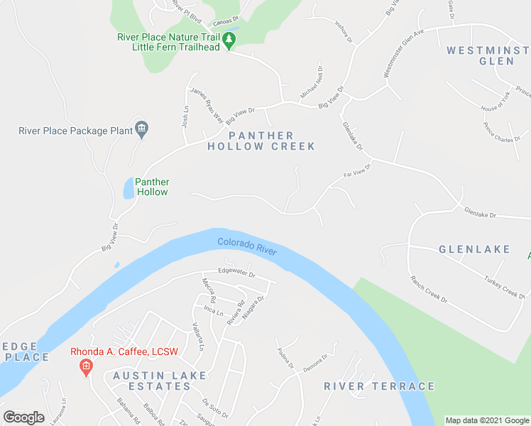 map of restaurants, bars, coffee shops, grocery stores, and more near 3337 Far View Drive in Austin