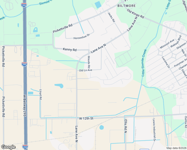 map of restaurants, bars, coffee shops, grocery stores, and more near 5925 Round Table Road in Jacksonville