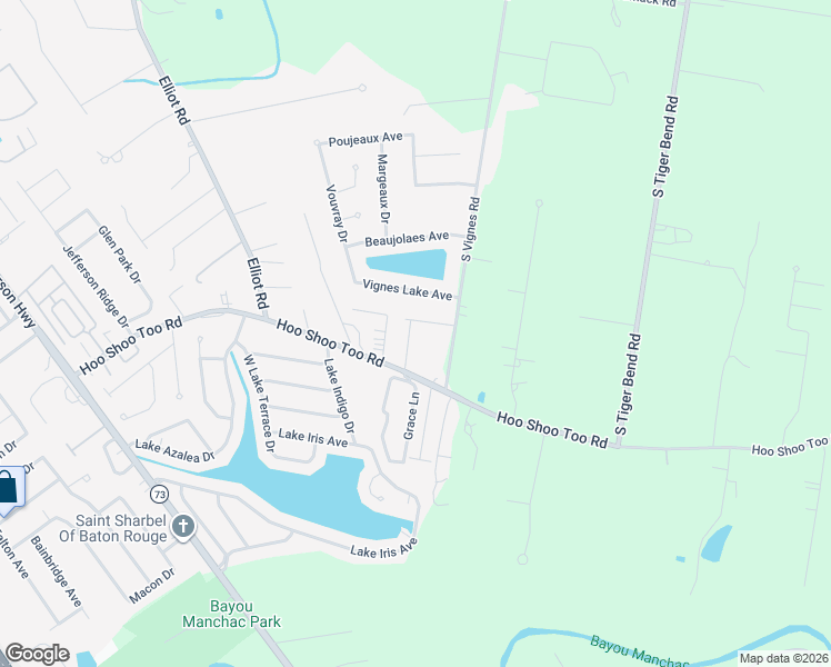 map of restaurants, bars, coffee shops, grocery stores, and more near 10041 Old World Drive in Baton Rouge