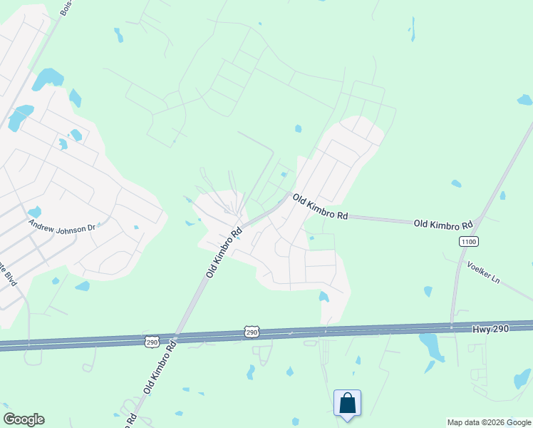 map of restaurants, bars, coffee shops, grocery stores, and more near 13362 Old Kimbro Road in Manor