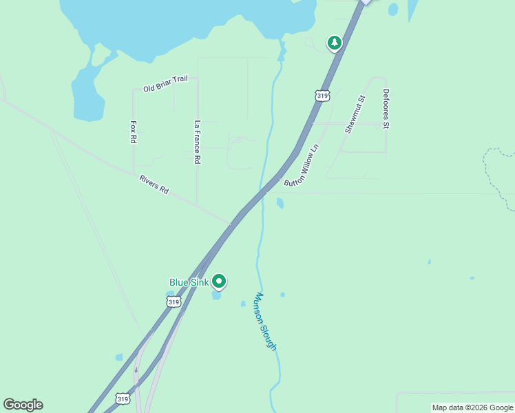 map of restaurants, bars, coffee shops, grocery stores, and more near 6317 Crawfordville Road in Tallahassee