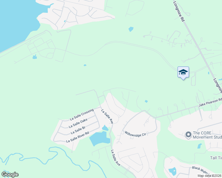 map of restaurants, bars, coffee shops, grocery stores, and more near 2998 La Salle Avenue in Conroe