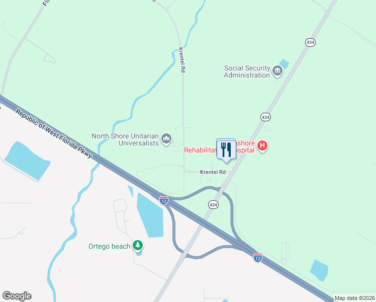 map of restaurants, bars, coffee shops, grocery stores, and more near 28829 Krentel Road in Lacombe