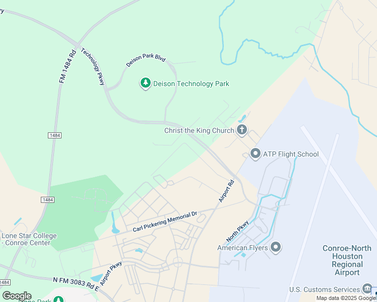 map of restaurants, bars, coffee shops, grocery stores, and more near 9922 Sterling Place Drive in Conroe