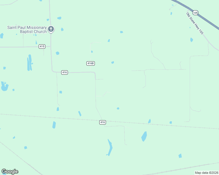 map of restaurants, bars, coffee shops, grocery stores, and more near 4697 County Road 416 in Navasota
