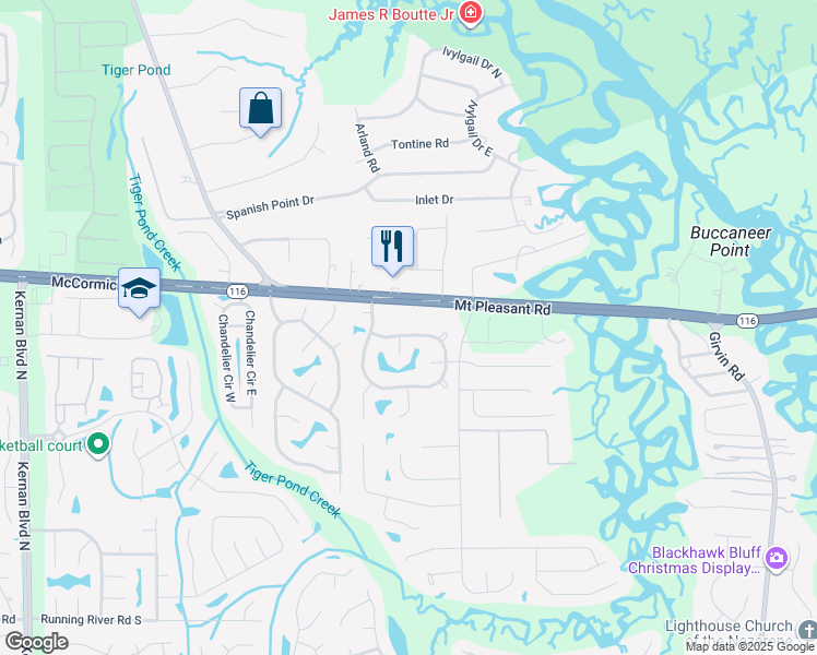 map of restaurants, bars, coffee shops, grocery stores, and more near 14020 Mount Pleasant Road in Jacksonville