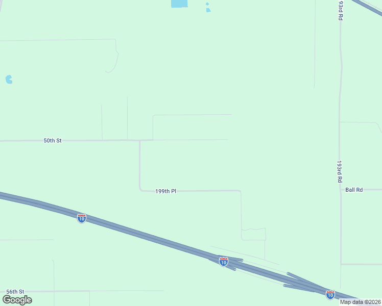 map of restaurants, bars, coffee shops, grocery stores, and more near 19922 50th Street in Live Oak
