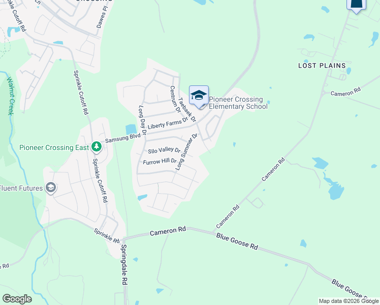 map of restaurants, bars, coffee shops, grocery stores, and more near 11200 Silo Valley Drive in Austin