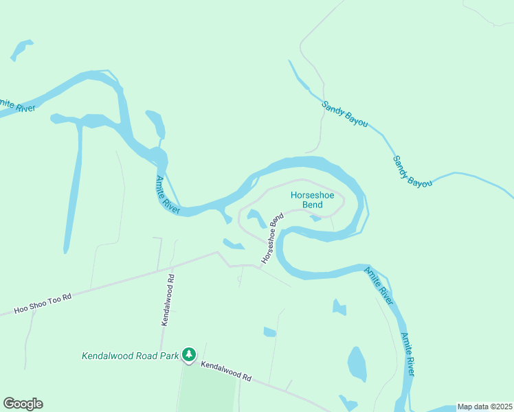 map of restaurants, bars, coffee shops, grocery stores, and more near 10040 Horseshoe Bend in Baton Rouge