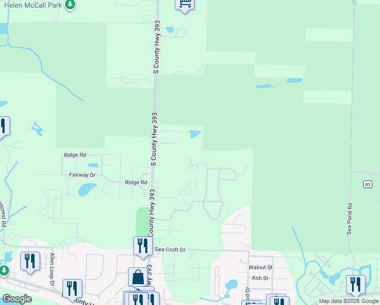 map of restaurants, bars, coffee shops, grocery stores, and more near 56 Salty Drive in Santa Rosa Beach