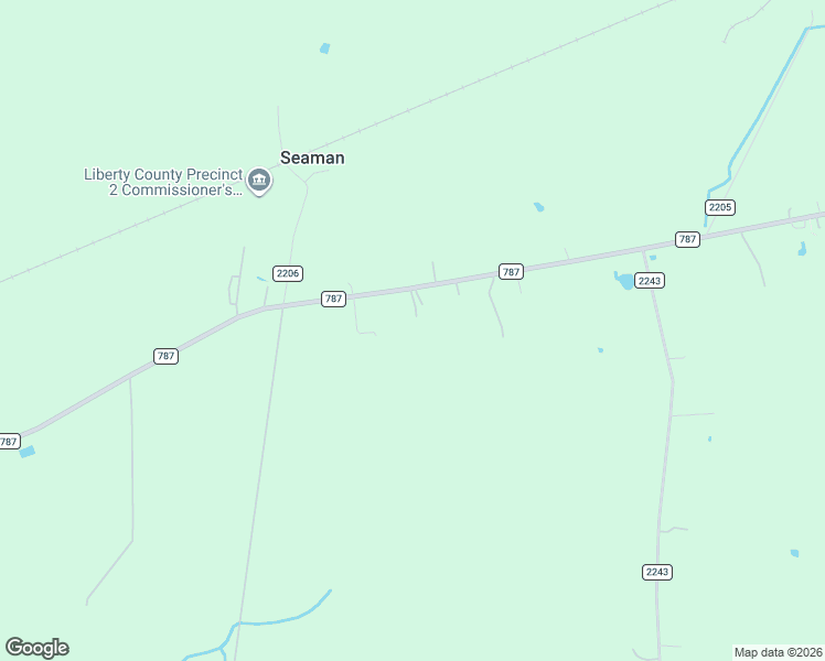 map of restaurants, bars, coffee shops, grocery stores, and more near 19165 Farm to Market 787 in Cleveland