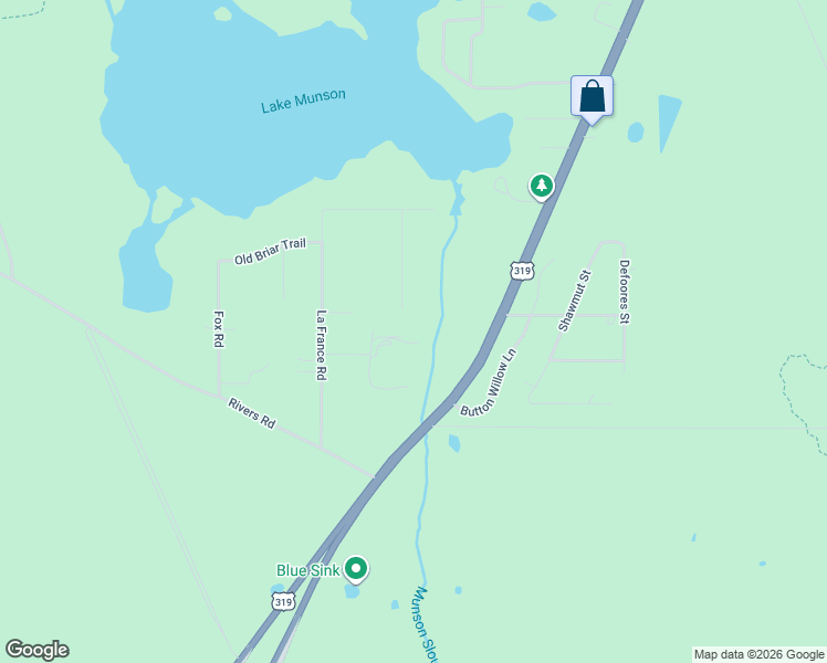 map of restaurants, bars, coffee shops, grocery stores, and more near 1786 La France Trail in Tallahassee