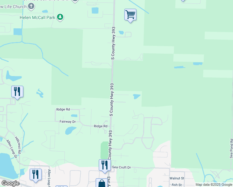 map of restaurants, bars, coffee shops, grocery stores, and more near 43 Cypress Pond Road in Santa Rosa Beach
