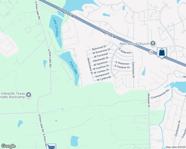 map of restaurants, bars, coffee shops, grocery stores, and more near 16963 West Juneau Street in Montgomery