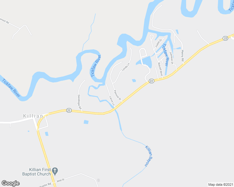 map of restaurants, bars, coffee shops, grocery stores, and more near 20240 Patricia Street in Springfield