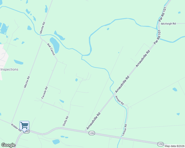 map of restaurants, bars, coffee shops, grocery stores, and more near 308 Stelly Road in Carencro