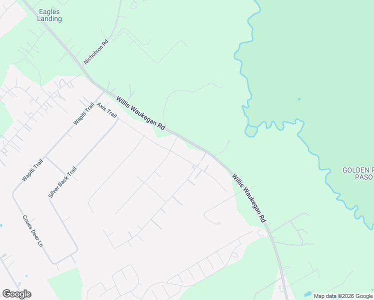 map of restaurants, bars, coffee shops, grocery stores, and more near 9107 Fallow Deer in Conroe