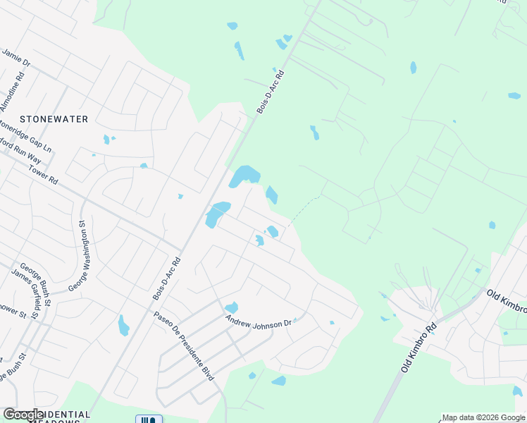 map of restaurants, bars, coffee shops, grocery stores, and more near 13815 Bois-D-Arc Road in Manor