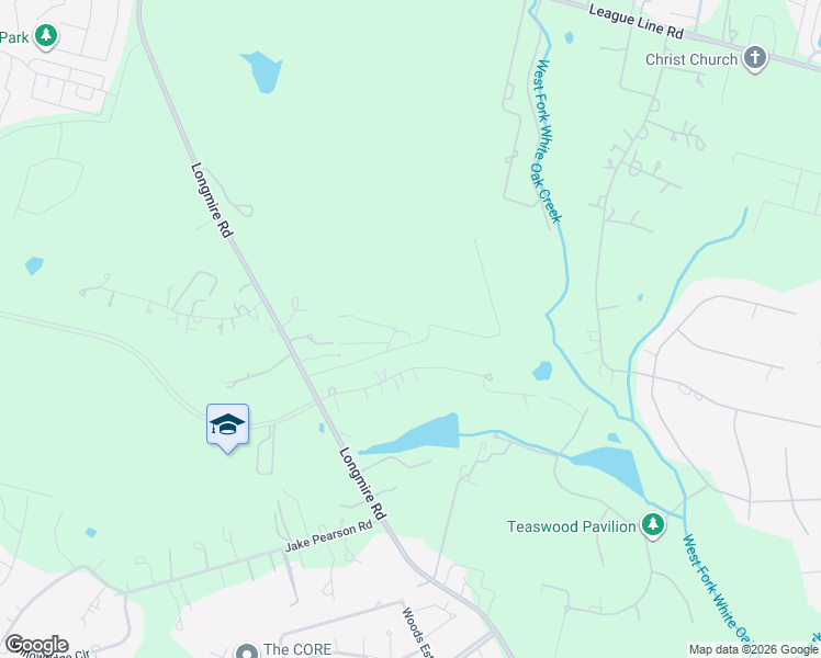 map of restaurants, bars, coffee shops, grocery stores, and more near 10751 Kaleo Way in Conroe