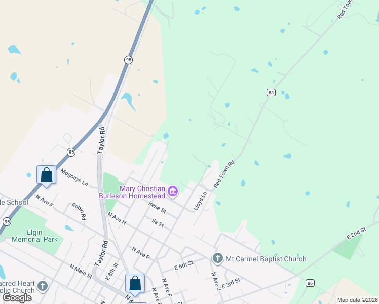 map of restaurants, bars, coffee shops, grocery stores, and more near 824 Lexington Road in Elgin