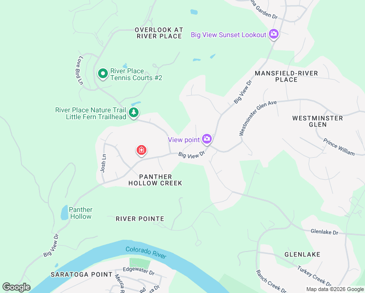 map of restaurants, bars, coffee shops, grocery stores, and more near 3912 Michael Neill Drive in Austin