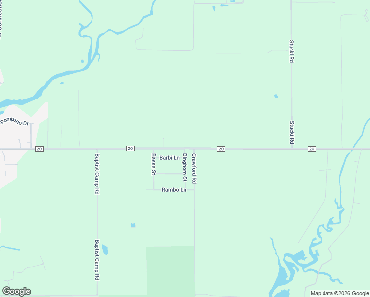 map of restaurants, bars, coffee shops, grocery stores, and more near 25872 County Road 20 in Elberta