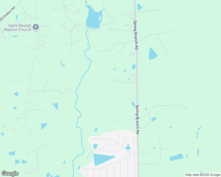 map of restaurants, bars, coffee shops, grocery stores, and more near 23636 Spring Branch Trail in Montgomery