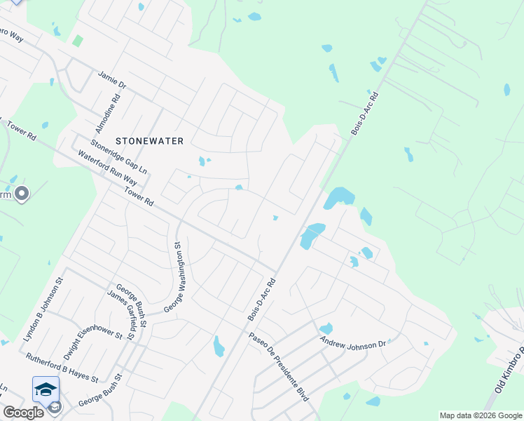 map of restaurants, bars, coffee shops, grocery stores, and more near 13609 Charles Abraham Way in Manor