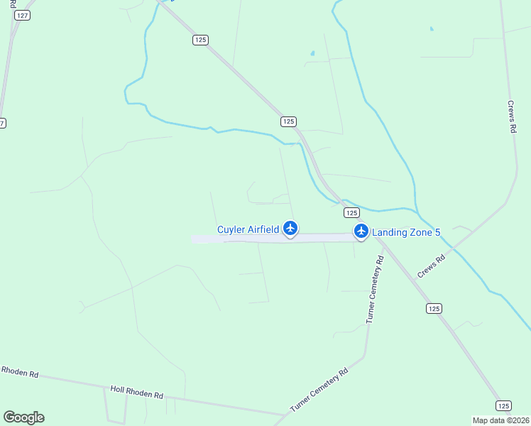 map of restaurants, bars, coffee shops, grocery stores, and more near 17707 Cuyler Airfield Lane in Glen Saint Mary