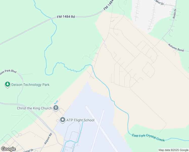 map of restaurants, bars, coffee shops, grocery stores, and more near 10349 Airport Road in Conroe