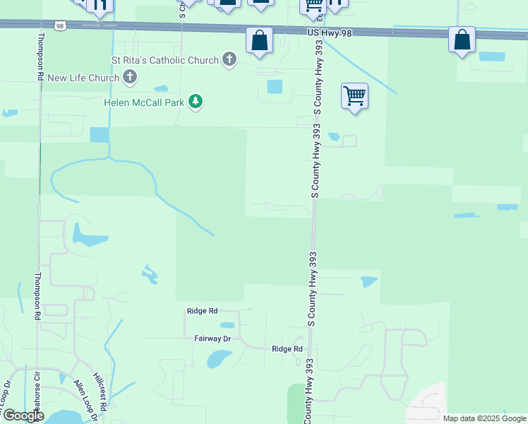 map of restaurants, bars, coffee shops, grocery stores, and more near in Santa Rosa Beach