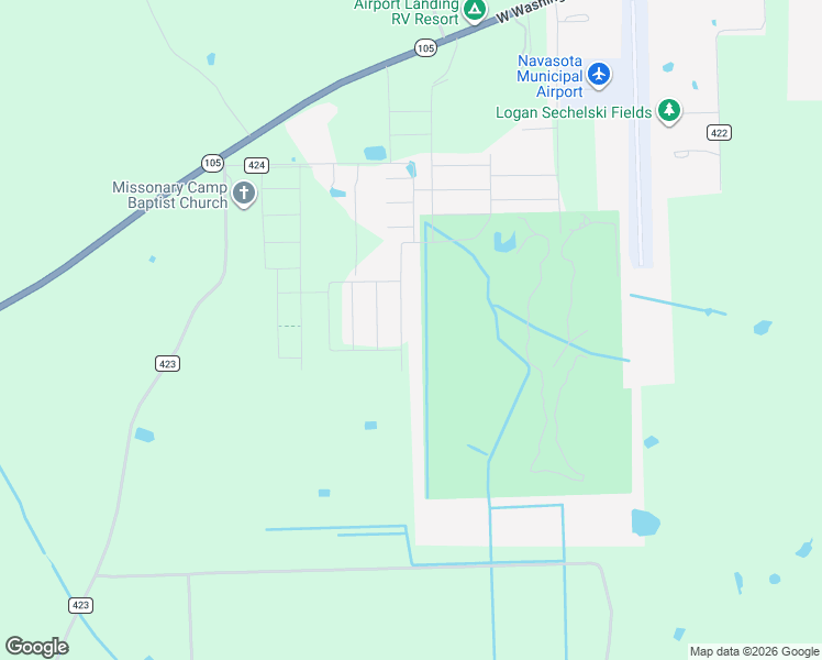 map of restaurants, bars, coffee shops, grocery stores, and more near 8951 Cr424 in Navasota