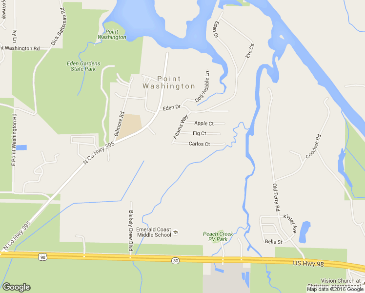 map of restaurants, bars, coffee shops, grocery stores, and more near 48 Carlos Court in Santa Rosa Beach