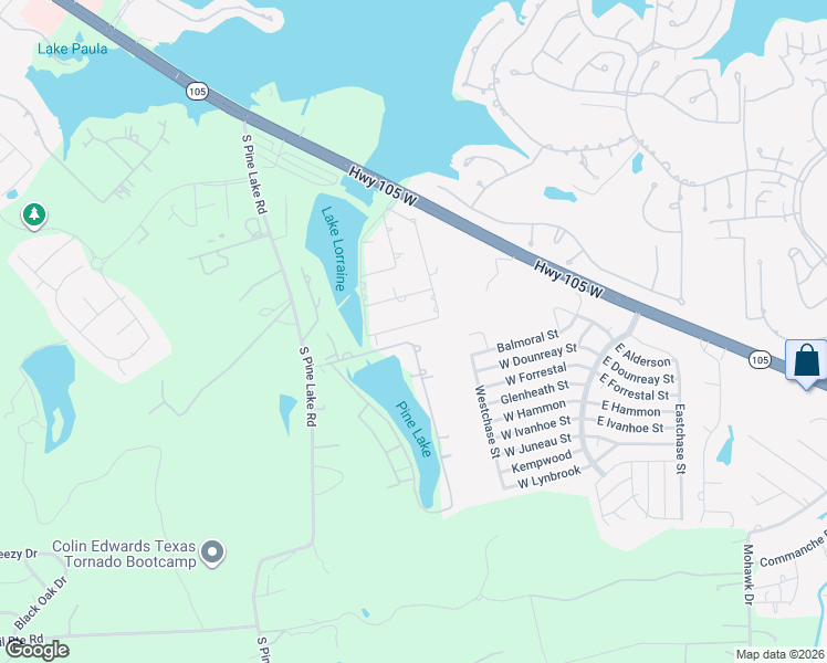 map of restaurants, bars, coffee shops, grocery stores, and more near 1190 Oak Lane in Montgomery